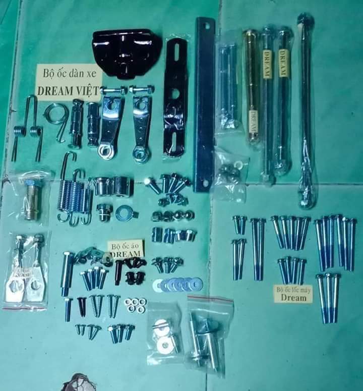Bộ ốc dàn dream việt full bộ phận loại đẹp
