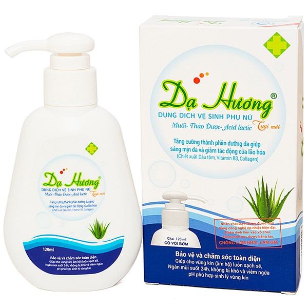 Dung dịch vệ sinh phụ nữ Dạ Hương 100ml (Hoa Linh)