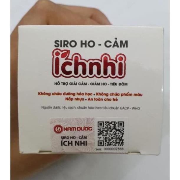 SIRO HO CẢM ÍCH NHI - CHAI 90ml