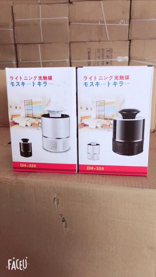 ĐÈN BẮT MUỖI MINI THÔNG MINH HÌNH TRỤ