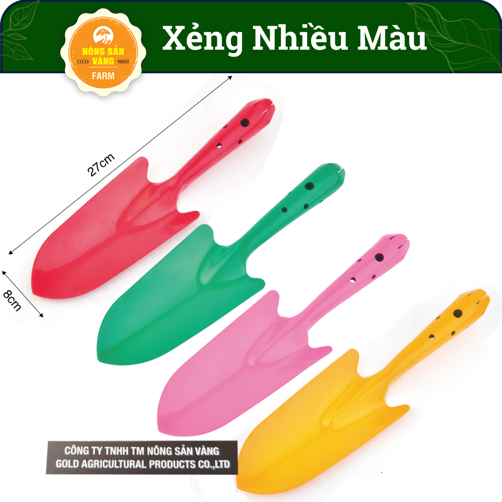 Practical Gardening colorful shovel high grade steel durable stainless steel convenient shovel for gardening-shallow yellow