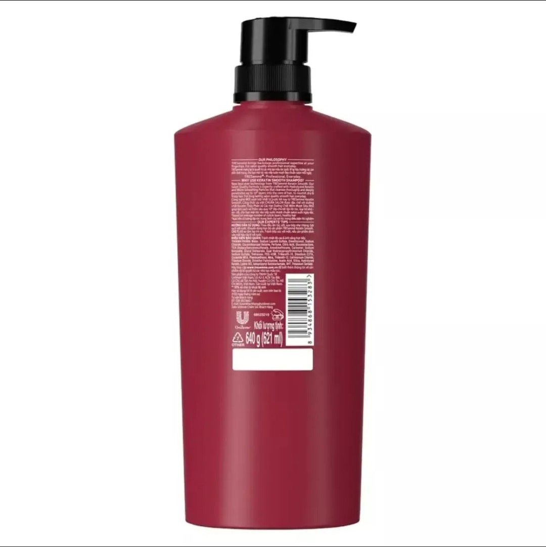 [Chính hãng] Dầu Gội TRESEMME Keratin Smooth 640g - Date 2025