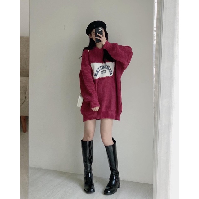 Áo thêu trước ngực Qc hot hit
