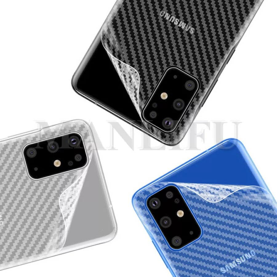 Dán lưng Samsung A51 vân Carbon chống mồi hôi bám bẩn