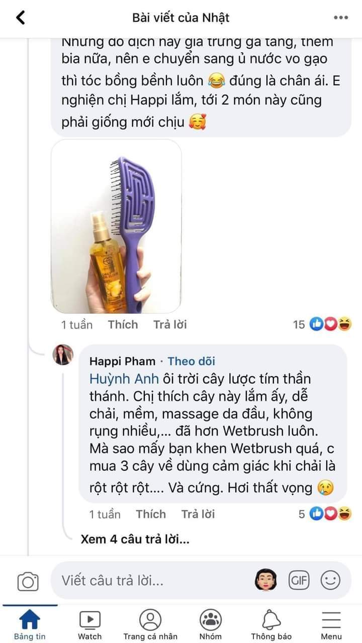 [ĐỦ BILL] Lược gỡ rối Lady Jayne