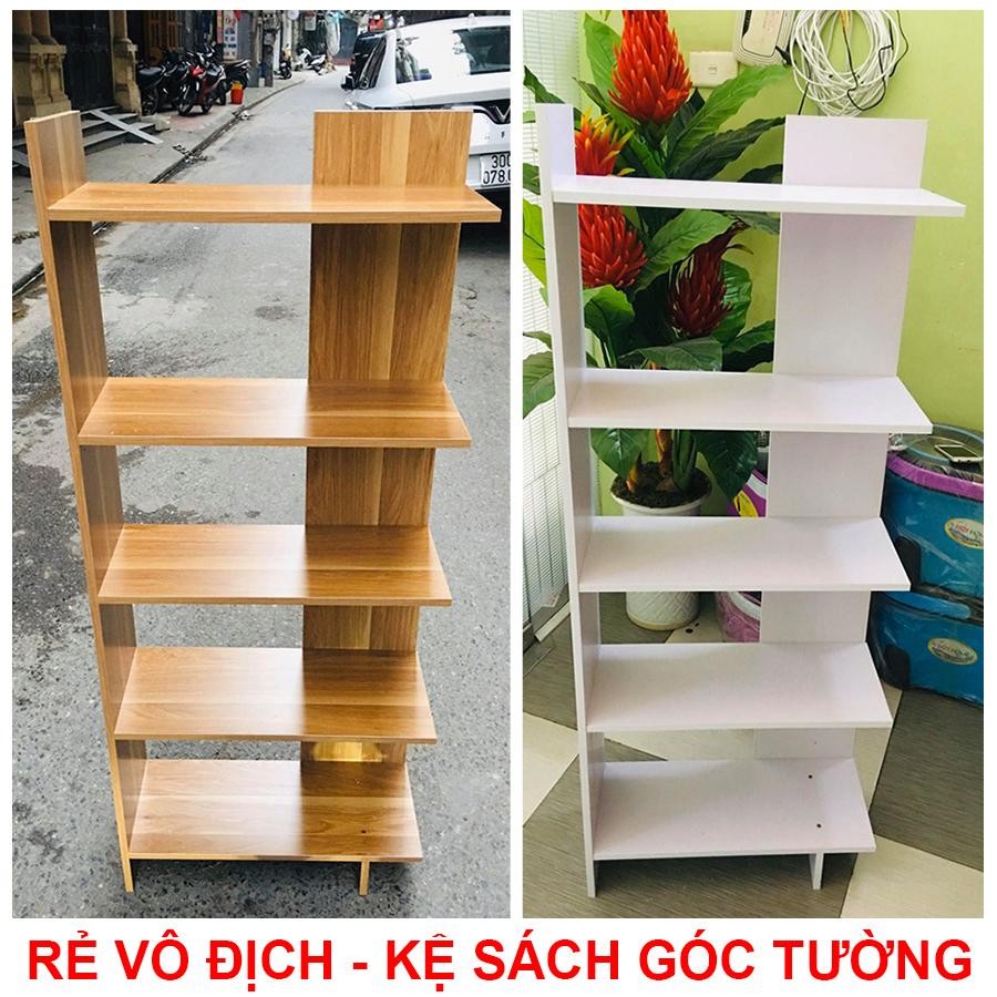 Kệ sách gỗ 5 tầng đa năng siêu rẻ