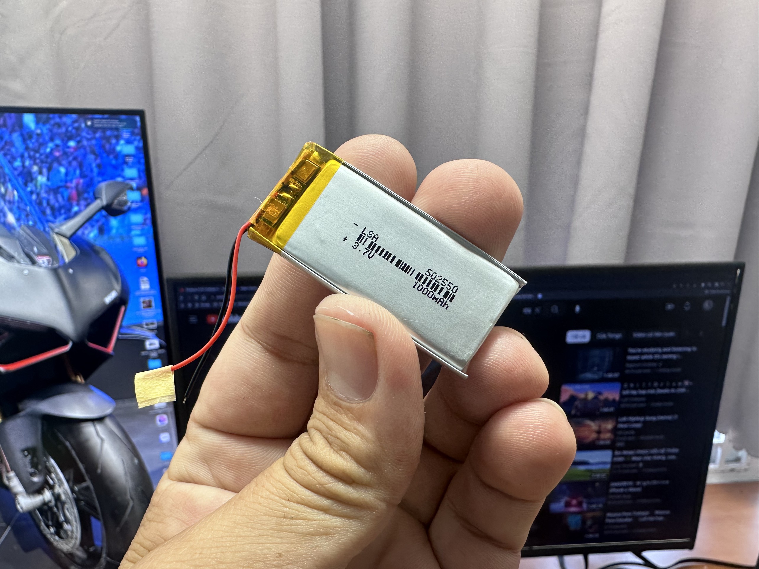 LK     Pin Polymer 502550 1000mAh