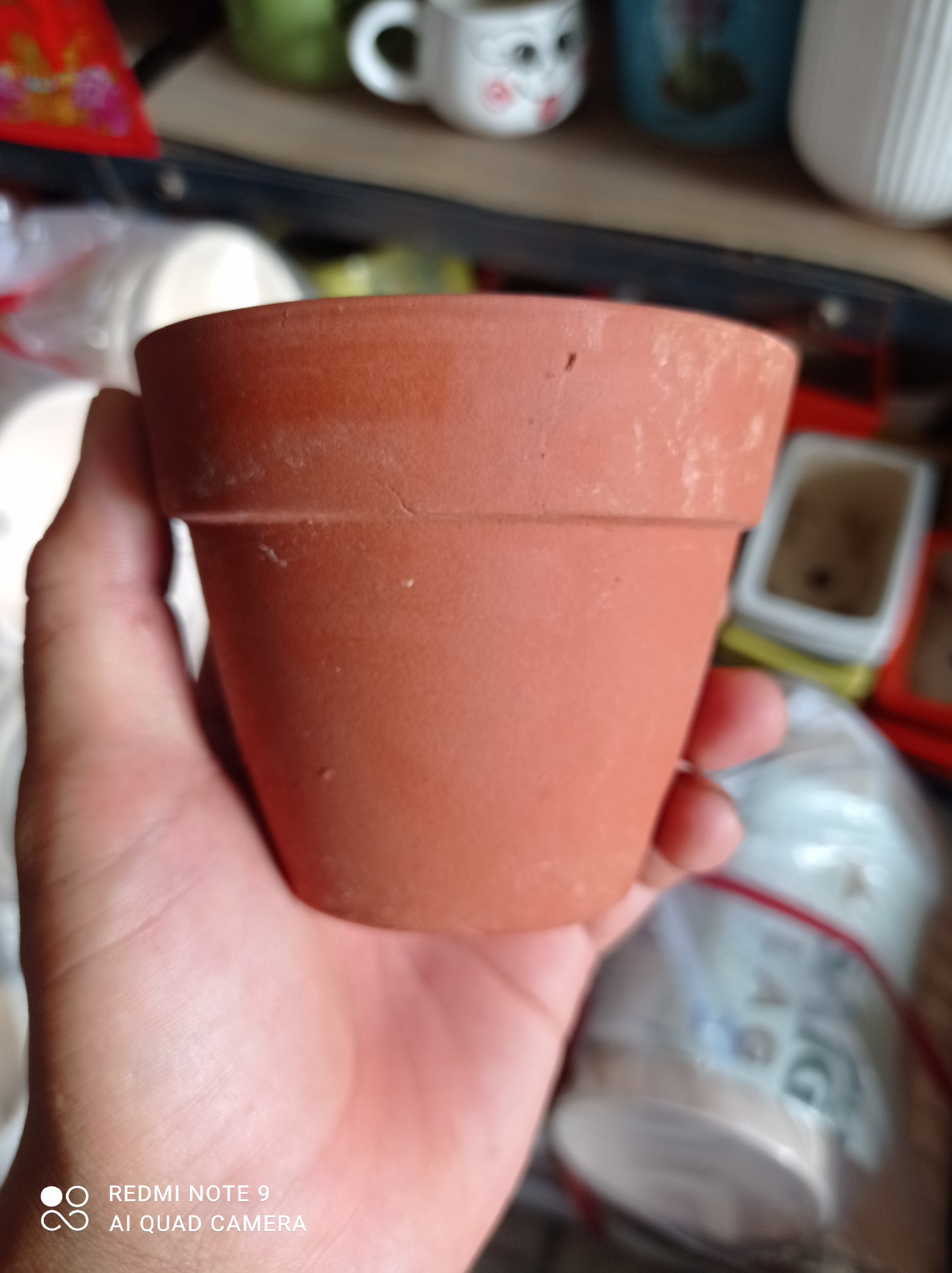 chậu đất nung 10cm