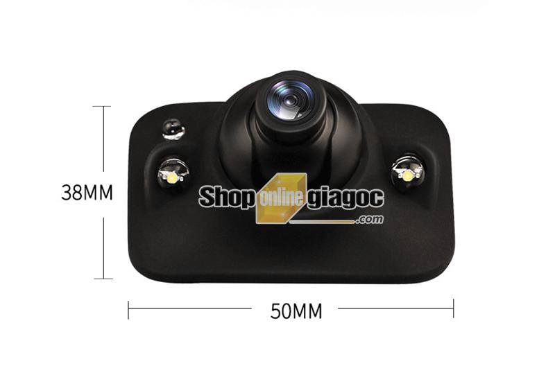 Combo Camera Cập Lề Ô Tô + Màn Hình 5 Inch 800x480P