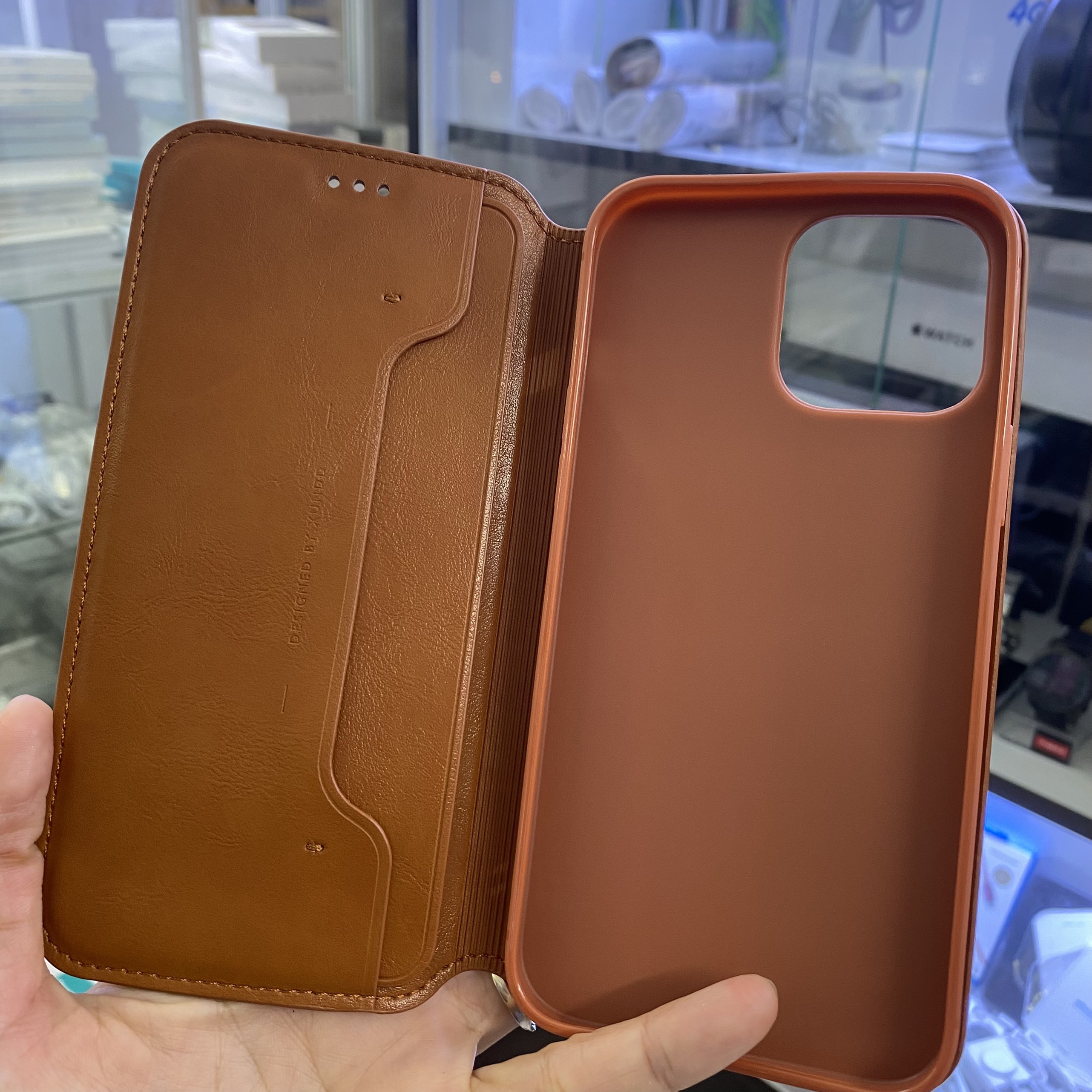 Bao da iPhone 13 XUNDD mềm chính hãng