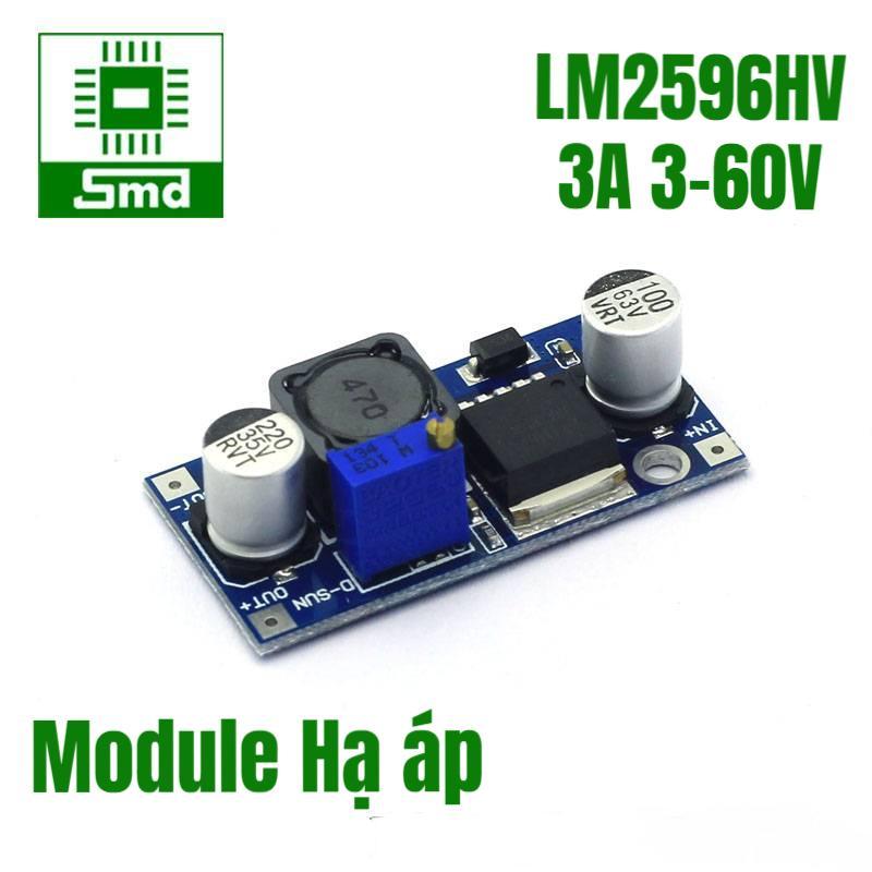 Module hạ áp 3A (3-60V) LM2596HV