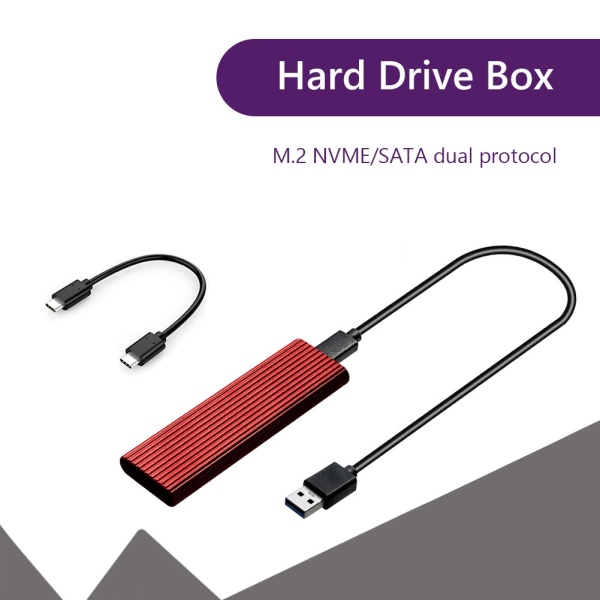 Bảng giá M.2 SSD Case USB3.1 NVME NGFF M/B Key External Hard Drive 10Gbps Enclosure Box Portable Hard Drive for Computers Phong Vũ