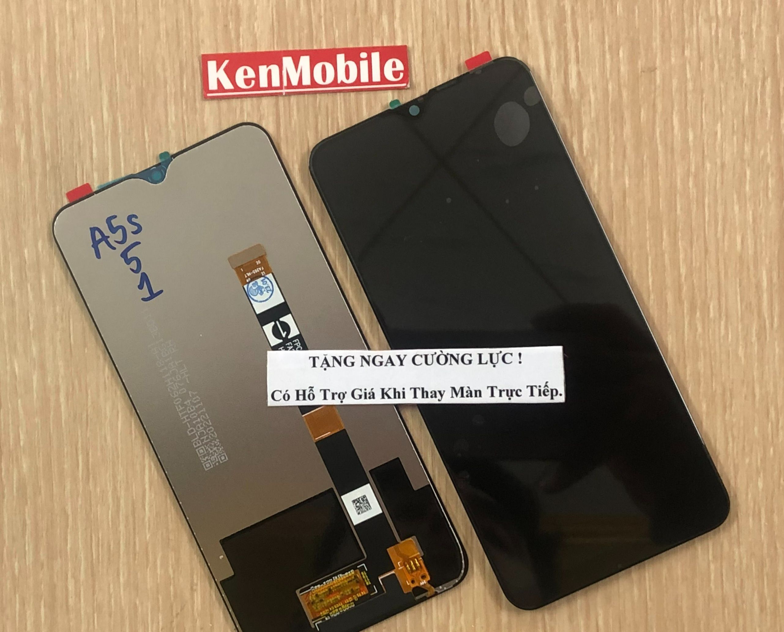 Màn hình nguyên bộ oppo a5s / a7 2018 / realme 3 / realme 3i / a12, loại zin