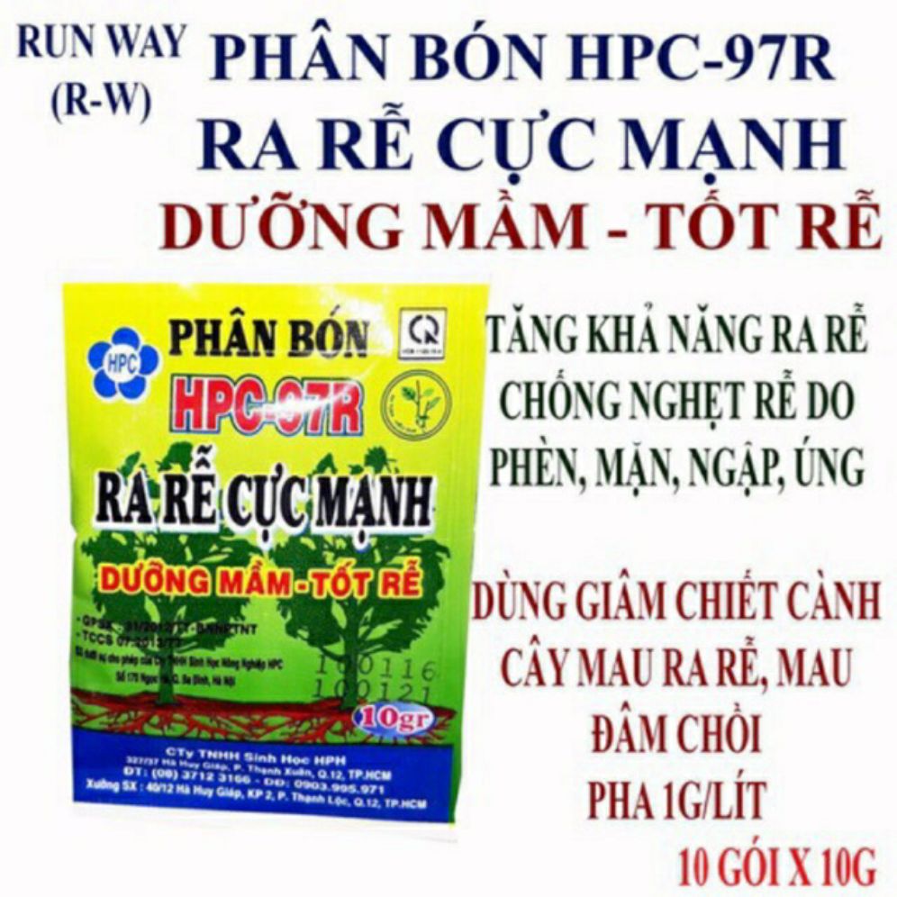 2 gói ra rễ cực mạnh - 10gr/ gói