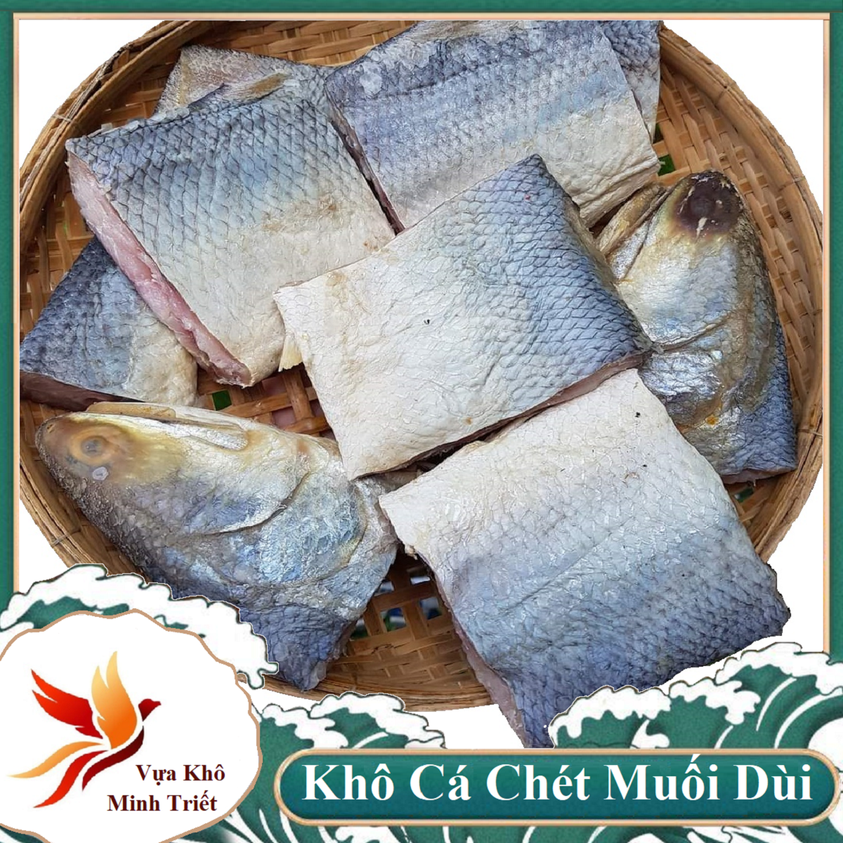 KHÔ CÁ CHÉT/ CÁ MẶN - CÀ MAU 500GR -Vựa Khô Minh Triết