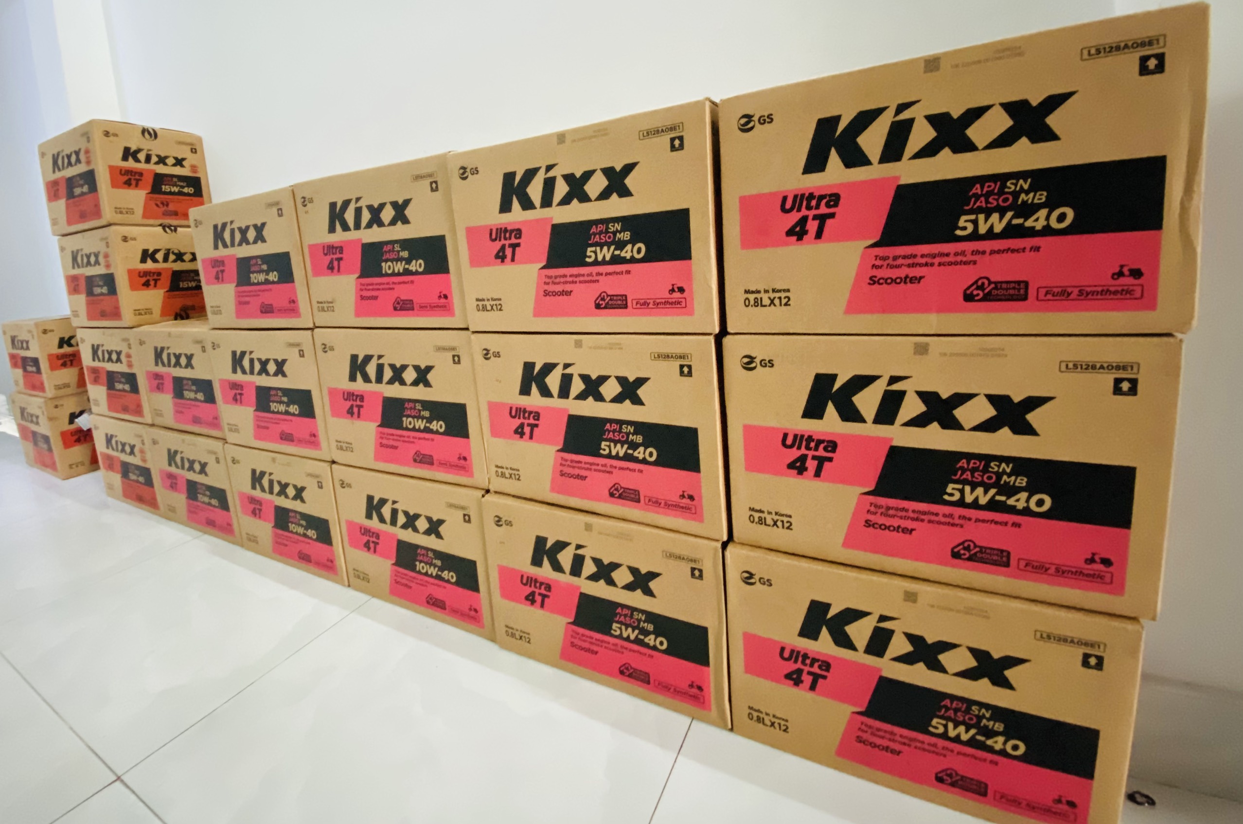 nhớt xe số Kixx 20w50 SL