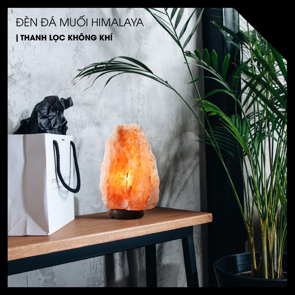 Đèn Đá Muối Tự Nhiên Himalaya Love Stone