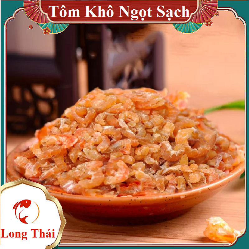 Tôm Khô NHỎ Nấu Canh Giàu Đạm Thiên Nhiên - đồ khô - thực phẩm - Long Thái