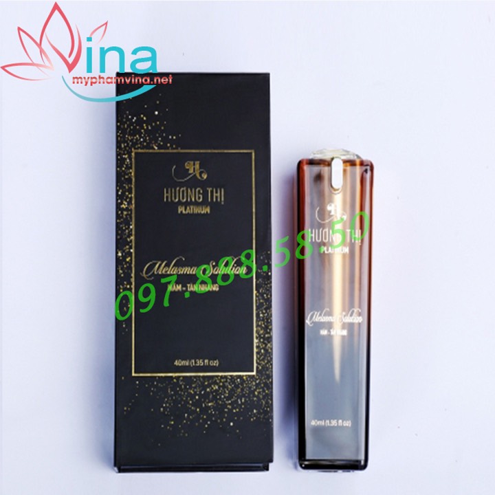 [HCM]Kem Nám Tàn nhang Cao cấp - HƯƠNG THỊ PLATINUM - Mỹ phẩm Hương Thị 40ml (tặng nước hoa mini)