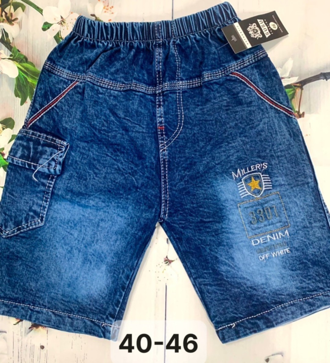 Cool Ripped Denim Shorts for Boys Weighing 10-22kg
