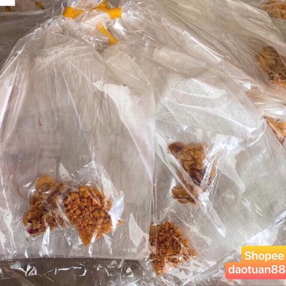 20 bịch bánh tráng muối nhuyễn hành phi xâu
