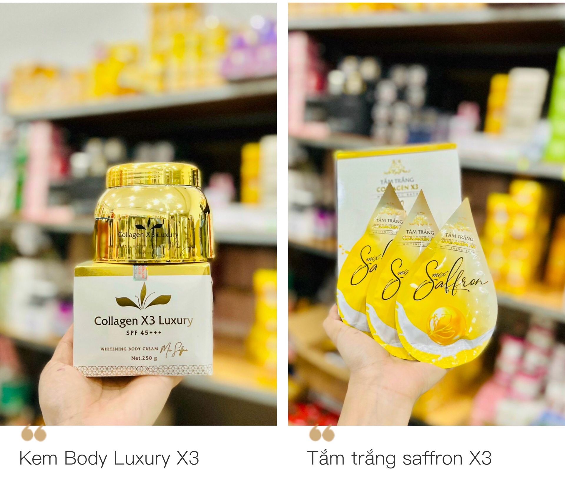 Kem Body X3 collagen Luxury Đông anh Chính hãng - Kem body X3 collagen mẫu mới 2020