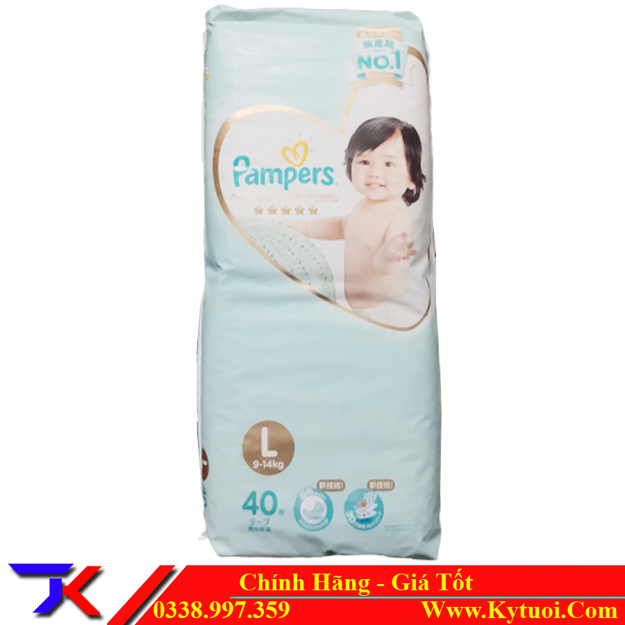 Tã giấy Pampers nội địa Nhật M48, S60, L40