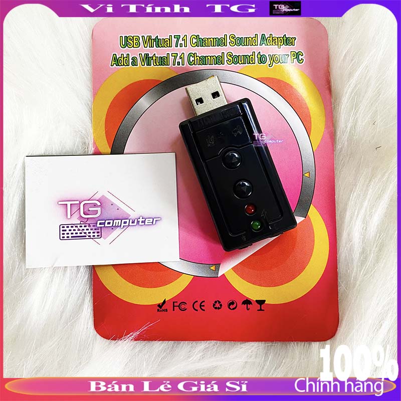 USB ra Sound 7.1 âm thanh chuẩn