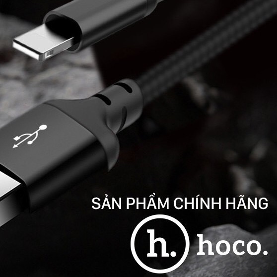 Cáp Sạc Nhanh Dây Dù Hoco X14 Iphone/Ipad/Androi/TypeC Chính Hãng 1M/2M