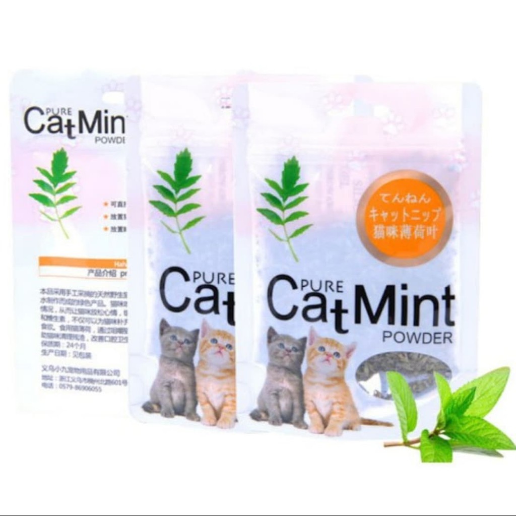 Cỏ Catnip Bạc Hà Cho Mèo Cat Mint 5g