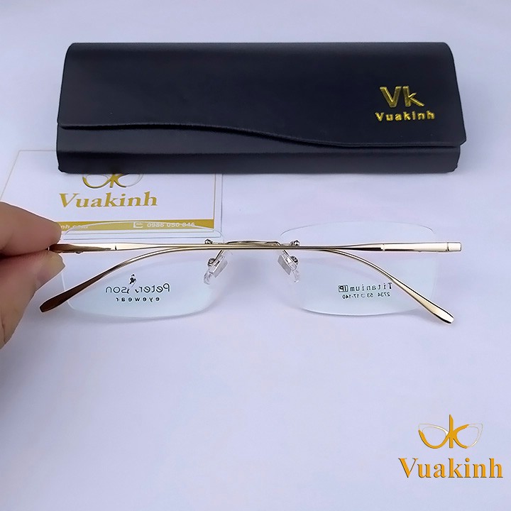 Kính cận không viền peterson TT45