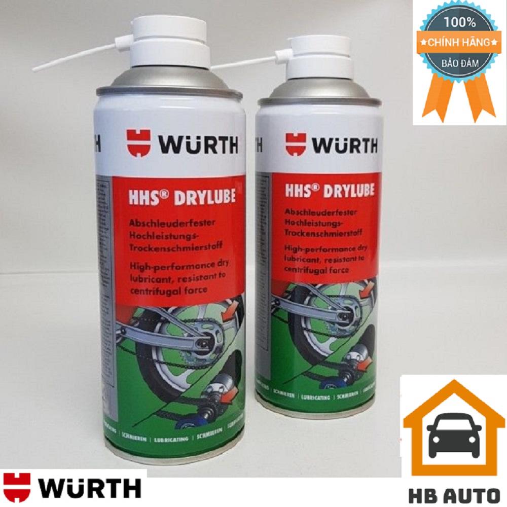 [FreeshipMAX] [HCM]Mỡ Bò Khô Wurth Hhs Drylube (400ml) 08931066