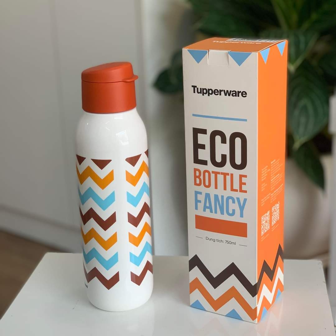 Bình Nước Tupperware 750ml Eco Fancy - Tupperware Mall Chợ Lớn
