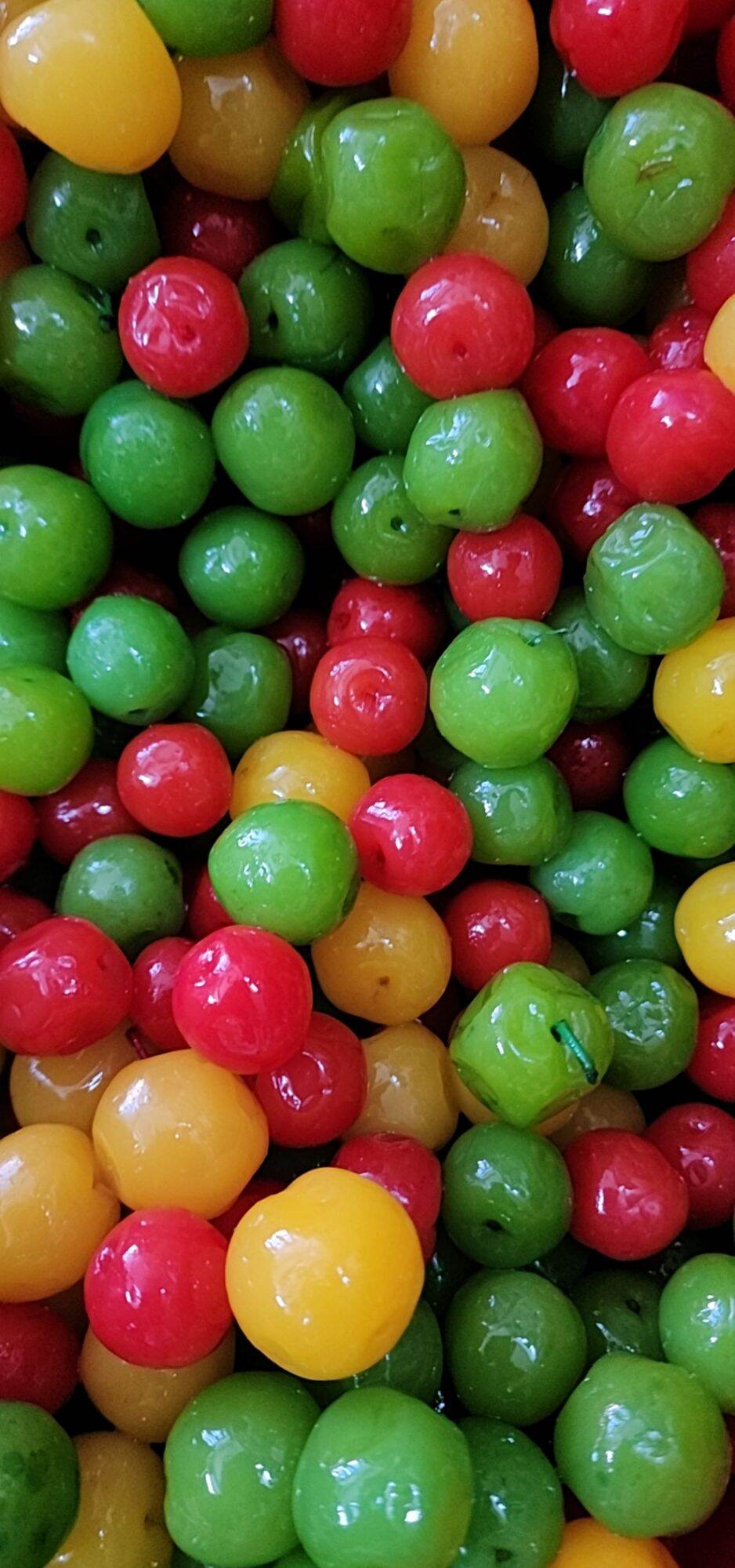 Mứt trái lý 800GR mix 3 màu - date luôn mới