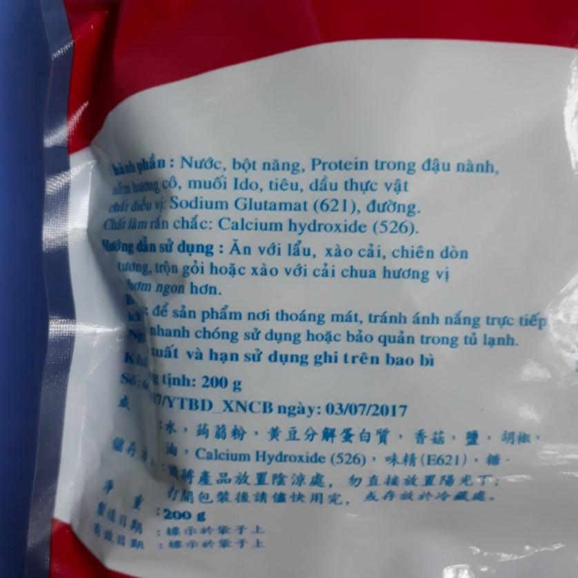 Thịt dê chay hiệu La Hán Vàng 200g