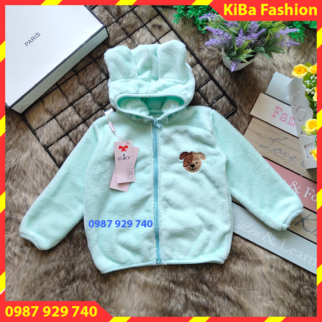 [HÀNG ĐẸP SIÊU NHẸ SIÊU ẤM ]  Áo khoác lông cừu có mũ siêu mềm siêu mịn cho bé 8-18kg - AKLC0460 - (Giao màu ngẫu nhiên ) / áo khoác cho bé gái / áo khoác cho bé trai / áo khoác cho bé / áo khoác sơ sinh bé trai / áo khoác cho bé
