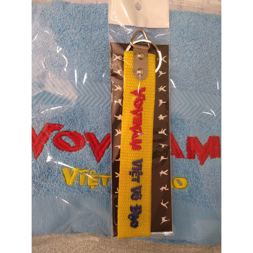 [HCM]{Móc khóa Dây Vovinam}  Ailaikit Võ Thuật Hàng Lưu Niệm Rẻ bền
