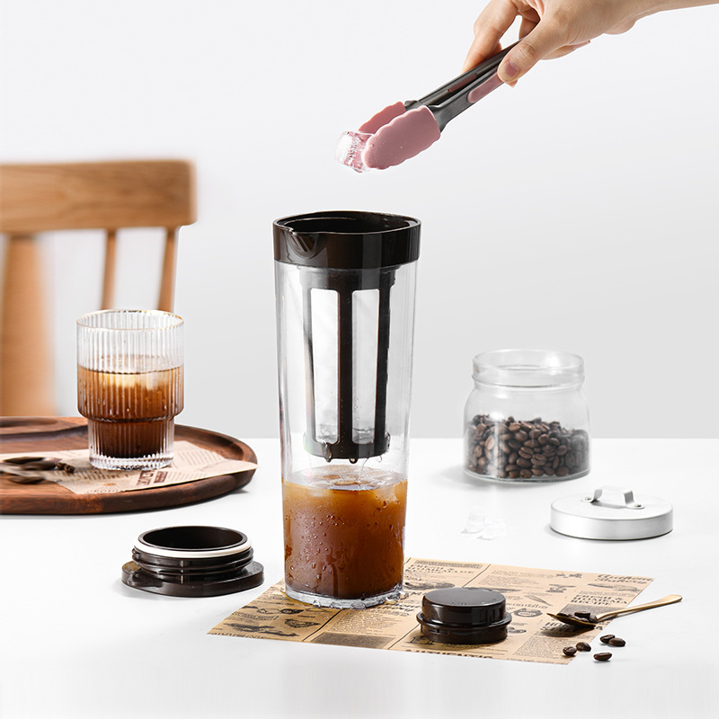 Bình pha cafe COLD BREW (cà phê ủ lạnh) nhựa nguyên sinh ABS 1.1L AHAHOME