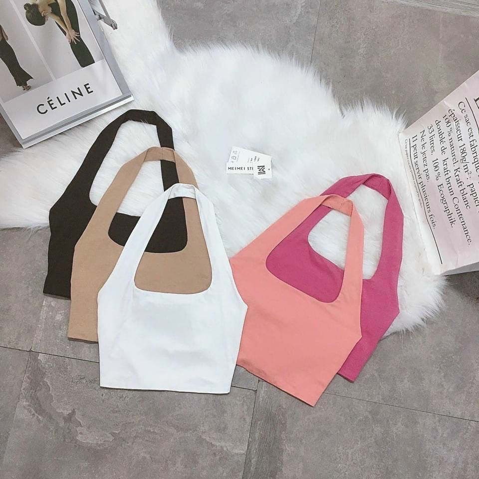 Áo Croptop Yếm ( Vuông ) A5221