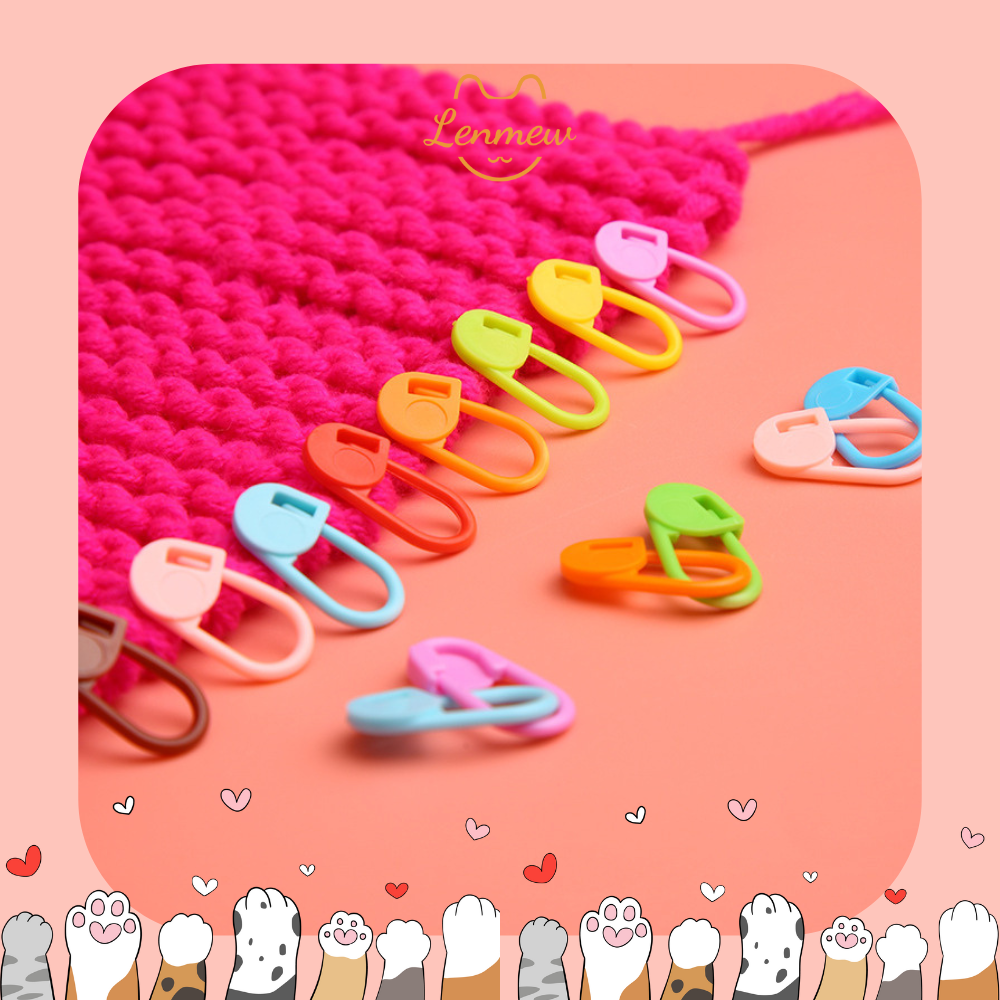 Kim Đánh Dấu Móc Len / Ghim Đánh Dấu Móc Len (Set 10 Cái)