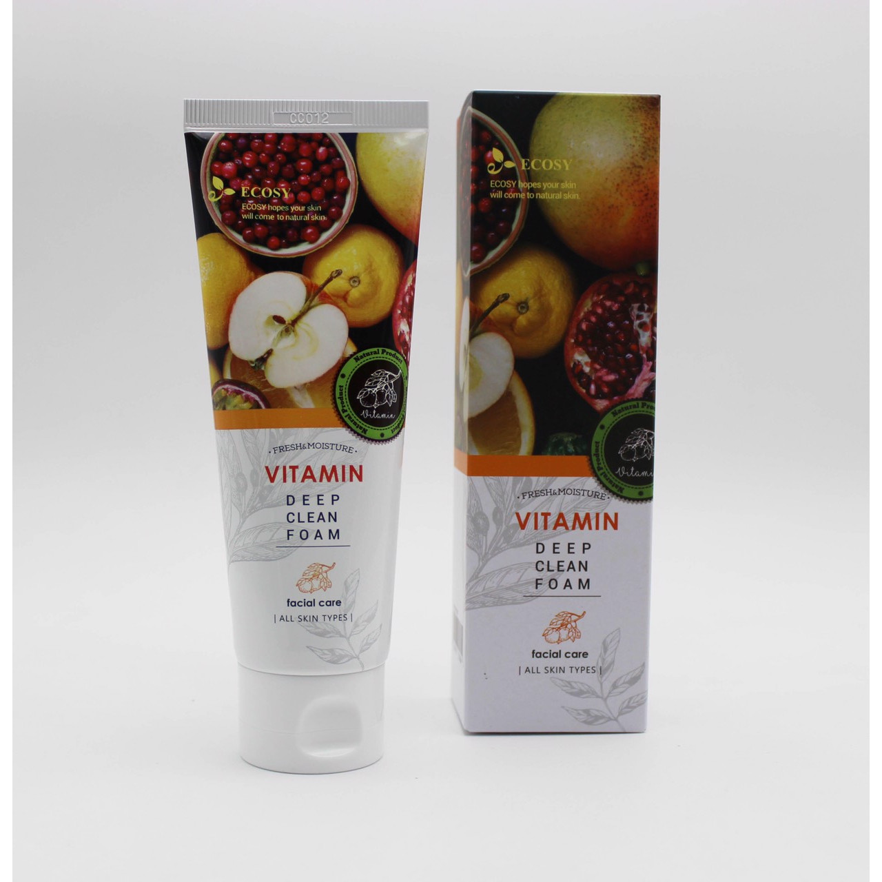 Sữa Rửa Mặt Ecosy Top charcoal foam cleasing 120ml