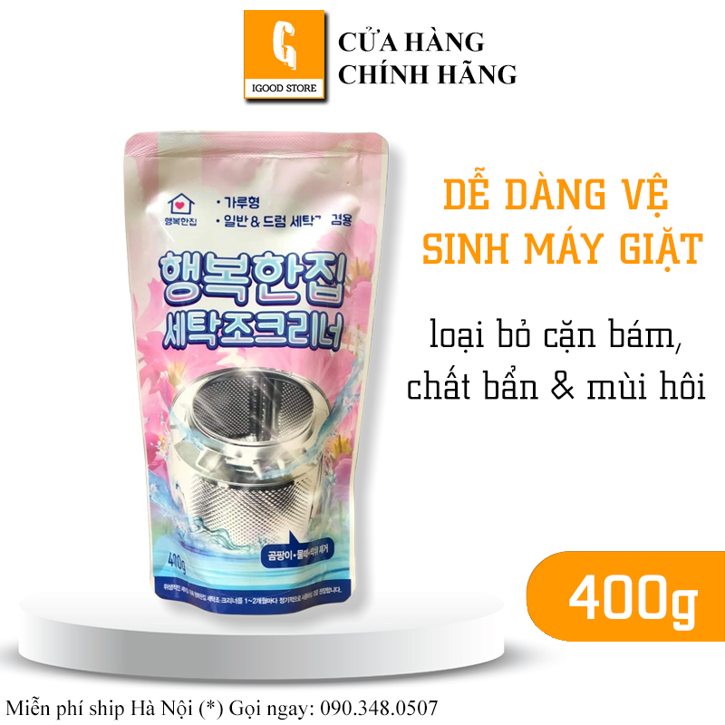 Bột tẩy lồng máy giặt Hàn Quốc 400g
