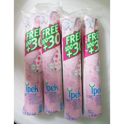 BÔNG TẨY TRANG IPEK 150 MIẾNG
