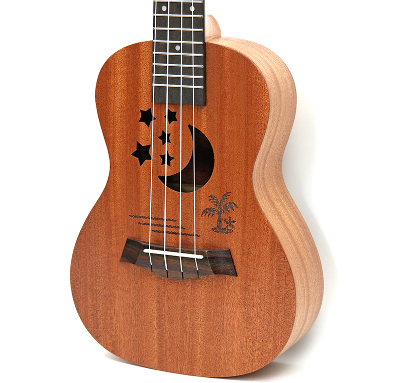 Đàn Ukulele Concert Music Trăng Dừa Chính Hãng