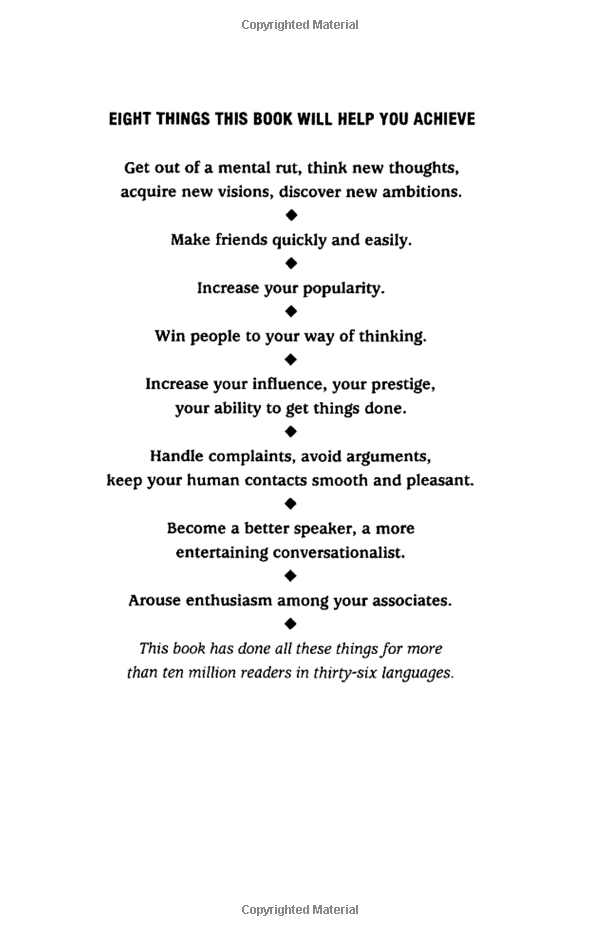 How to Win Friends and Influence People