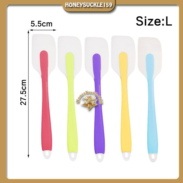 Dụng Cụ Trộn Bột Vét Bột Spatula Silicon Lưỡi Trong 28cm