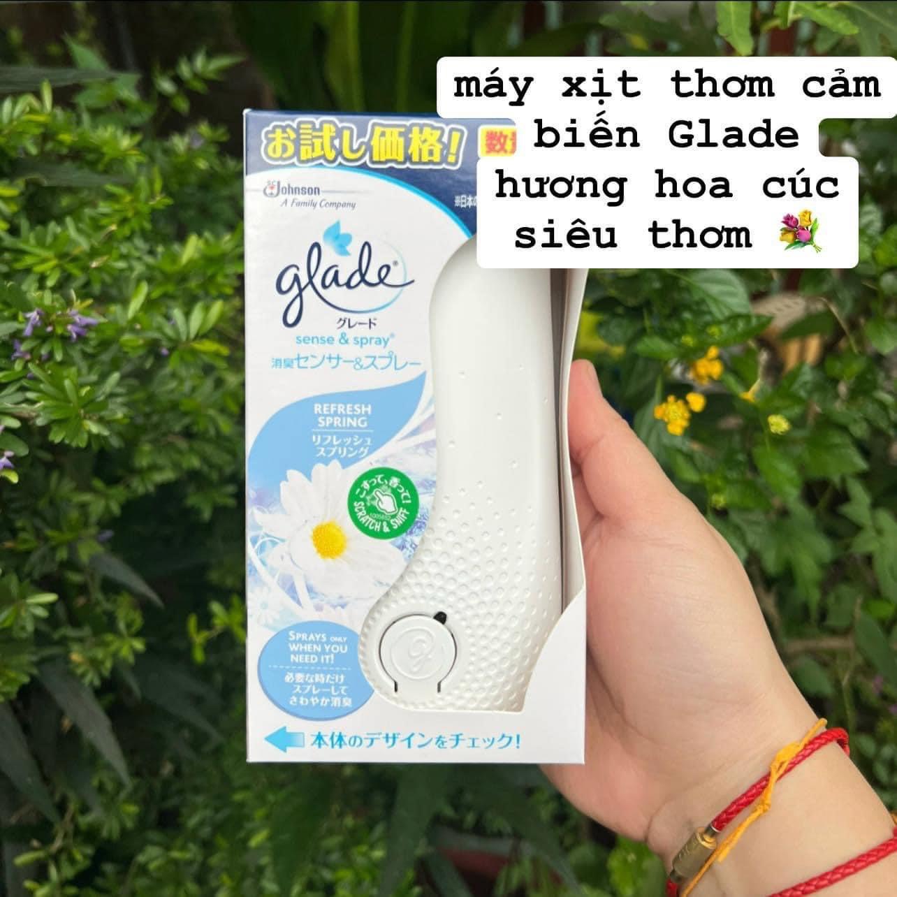 Máy Xịt Thơm Phòng Tự Động Glade Nội Địa Nhật Bản