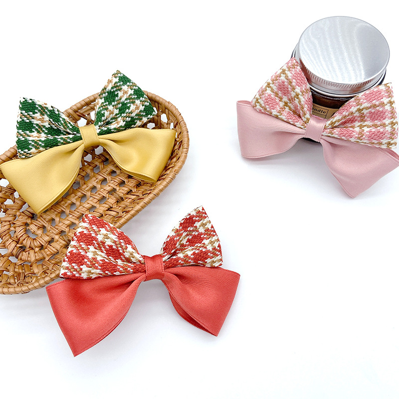 Kẹp tóc cao cấp handmade phong cách Hàn Quốc cho bé gái
