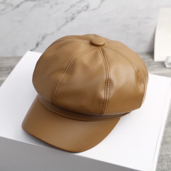Mũ nồi ulzzang hàn quốc Baret chất liệu da PU