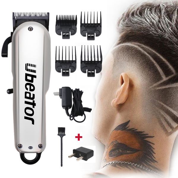 Ubeator Hair Tông đơ có thể sạc lại Hair Clip cắt tóc nam không dây có thể điều chỉnh Lưỡi cắt thép Máy cắt tóc cao cấp